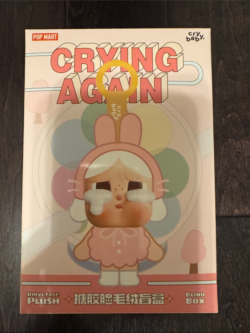 Pop Mart x CRYBABY: Crying Again Series Plush Keychain Shes Alice